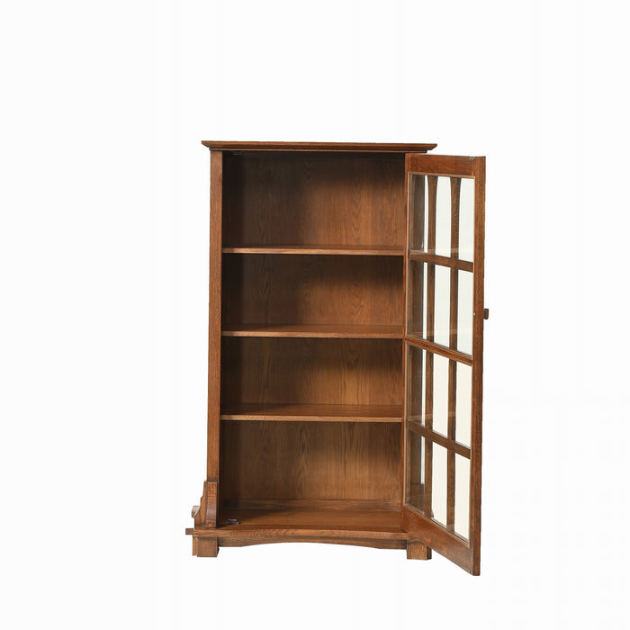 Preorder Mission Solid Oak Display Bookcase (2 Colors Available)