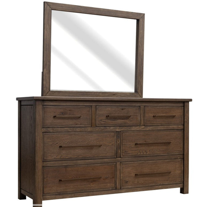 Rochelle 7-Drawer Dresser and Mirror