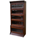 Legacy 5 Stack Barrister Bookcase - Brown Walnut - Crafters and Weavers