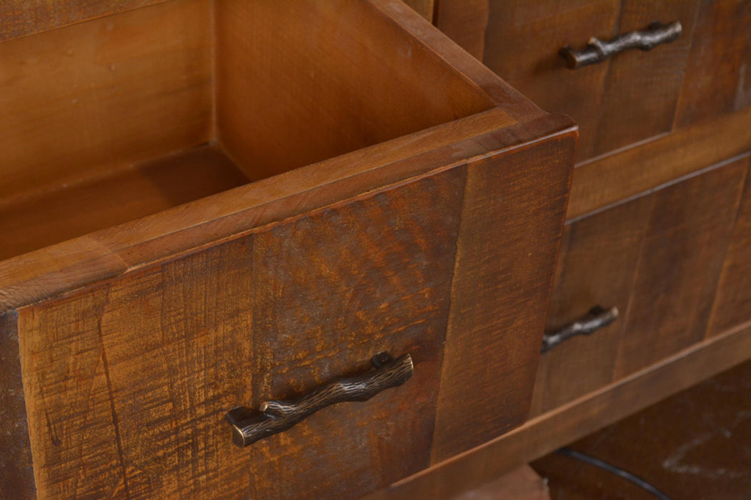 Marrone Solid Wood 7 Drawer Dresser