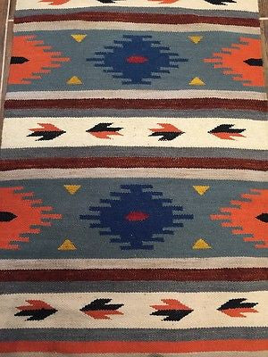 Kil4 3 x 5 Kilim rug - Crafters and Weavers