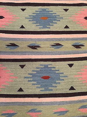 Kil20 3 x 5 Kilim rug - Crafters and Weavers