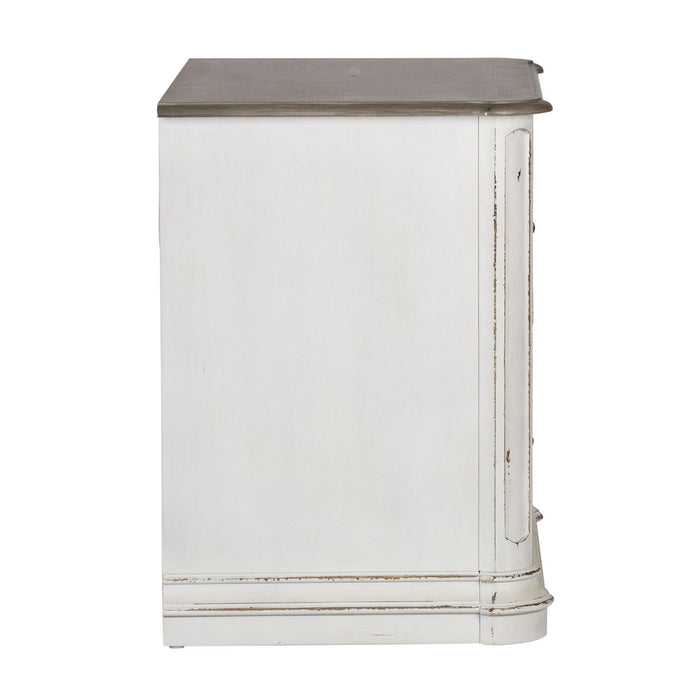 Artemis Lateral File Cabinet in Antique White Finish