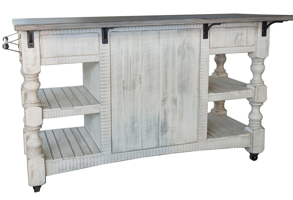 Stonegate Kitchen Island - Crafters and Weavers