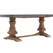 Augustine Rustic Modern Table - Crafters and Weavers