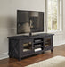 Oak Park Cross Bar TV Stand - 65" - Crafters and Weavers