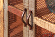 Bayshore 6 Door Sideboard - Mesh Doors - 72" - Crafters and Weavers