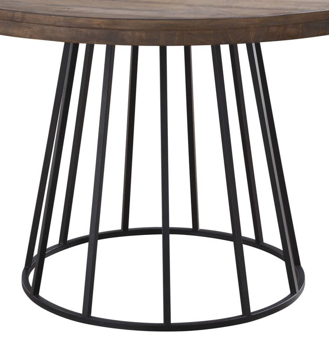 Minas Contemporary Industrial Dining Table