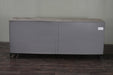 Sierra 4 Door / 4 Drawer Mixed Wood Console - 75" - Crafters and Weavers