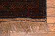 Tribal Afghan Oriental Rug 4'0" x 7'2" - Crafters and Weavers