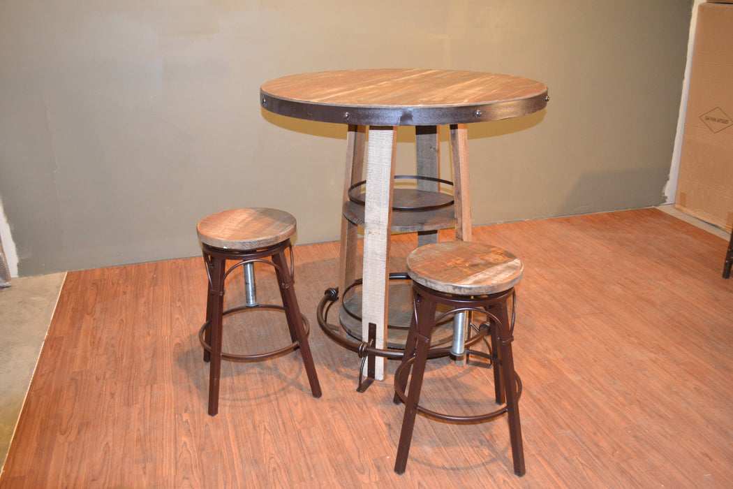 Bayshore Multi-Color Pub Table - Crafters and Weavers