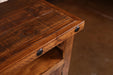Westgate Rustic Brown TV Stand - 70" - Crafters and Weavers