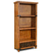 Marrone Bookcase with Drawer - 72"H - Crafters and Weavers