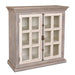 Elizabeth 2 Door Curio Cabinet / Bookcase - Crafters and Weavers