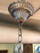 Lincoln Fleur de Lis Slip Shade Chandelier - Crafters and Weavers