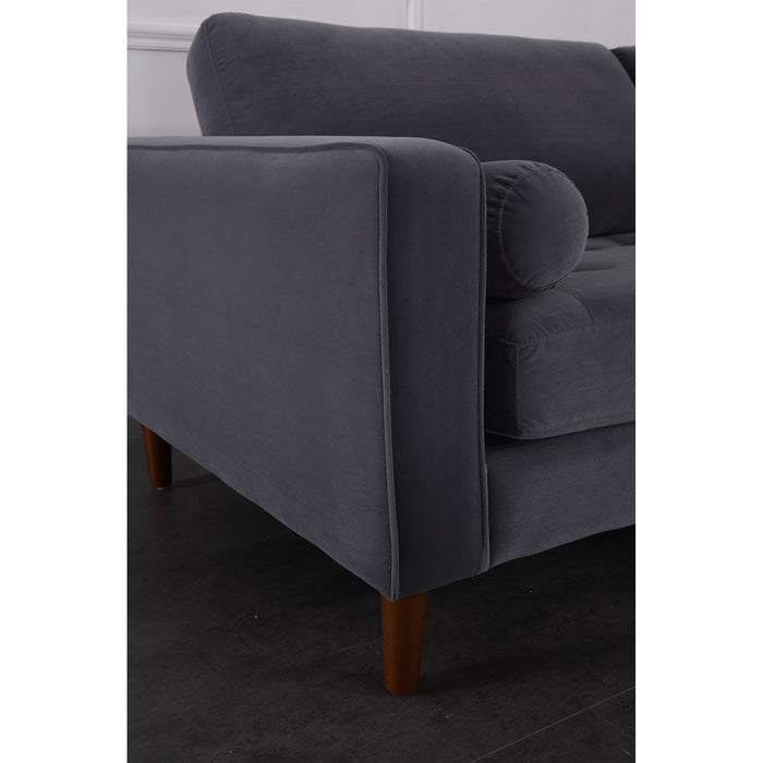 Frederick Modern Contemporary Velvet Sofa