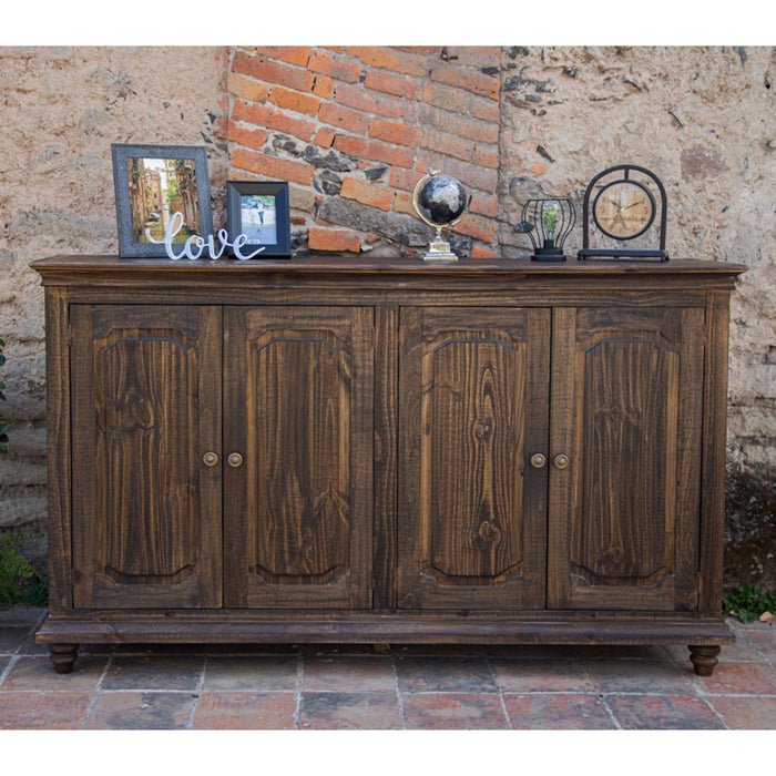 Margot Rustic Solid Wood Console/Cabinet