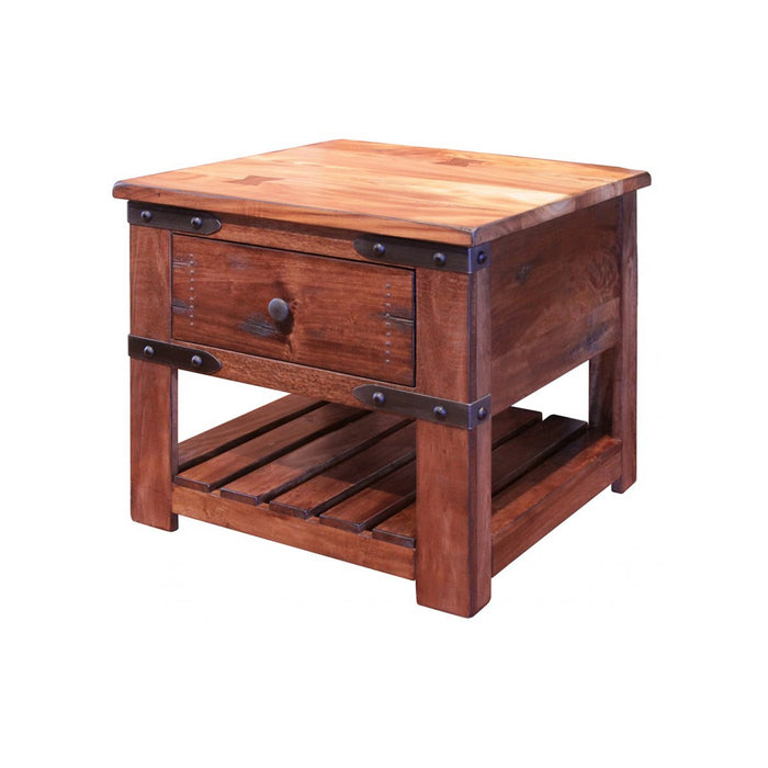 Granville Parota Wood Living Room Table Set