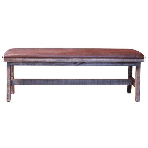Greenview Dining Bench - Rustic Brown - Crafters and Weavers