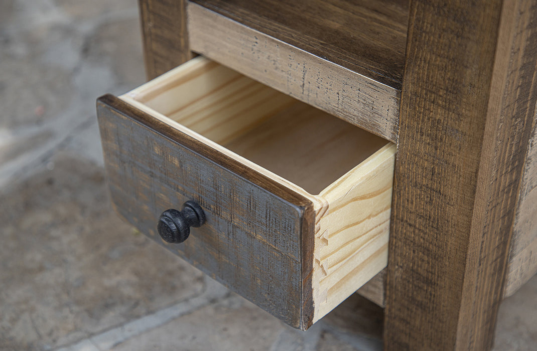 *NEW! Logan Square 1 Drawer End Table - Crafters and Weavers