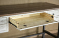 Greenview Mod Writing Desk - Distressed White - Crafters and Weavers