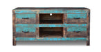La Boca Blue TV Stand - Crafters and Weavers