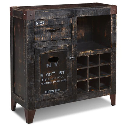 City Wine Cabinet & Bar - New York - 36" wide - Crafters and Weavers