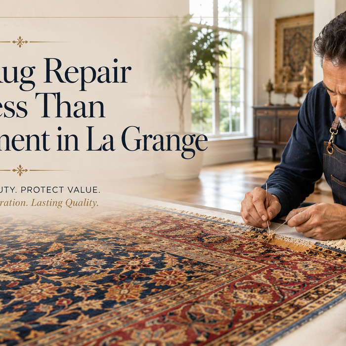 When Rug Repair Costs Less Than Replacement in La Grange