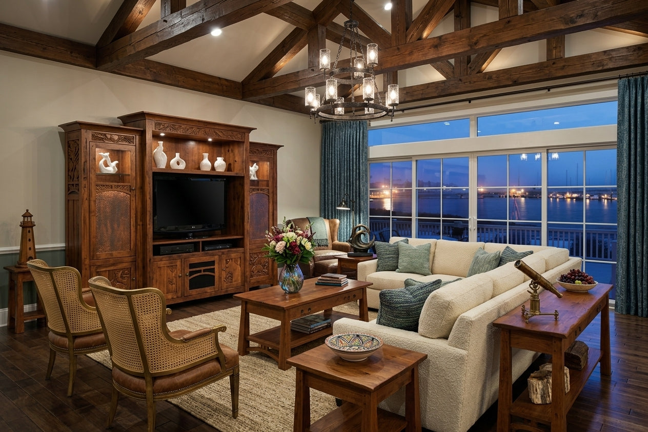 Mission Style Living Room Furniture Layout and Styling Guide