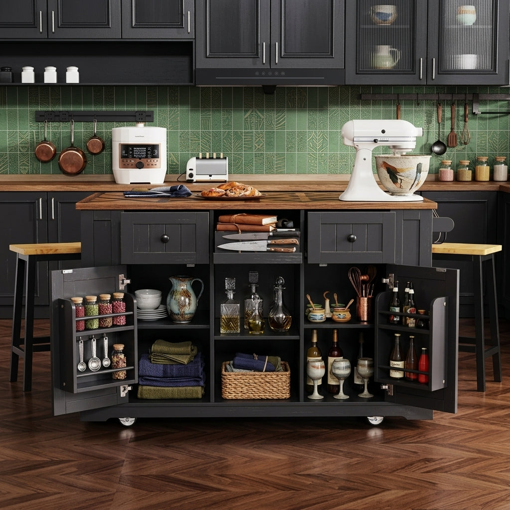 Solid Wood Kitchen Island with Seating Buying Guide
