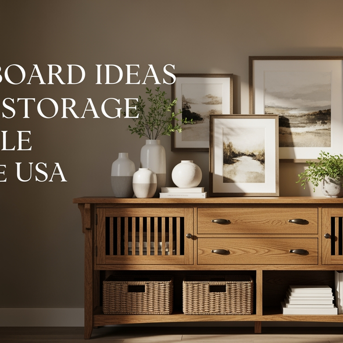 How to Use a Sideboard for Both Storage and Style in the USA