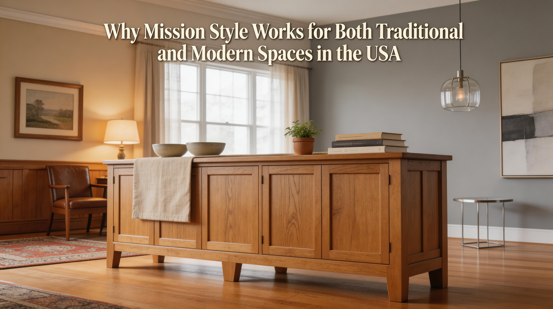 Why Mission Style Works for Both Traditional and Modern Spaces in the USA