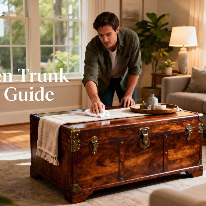 How to Care for and Maintain a Wooden Trunk Chest in the USA