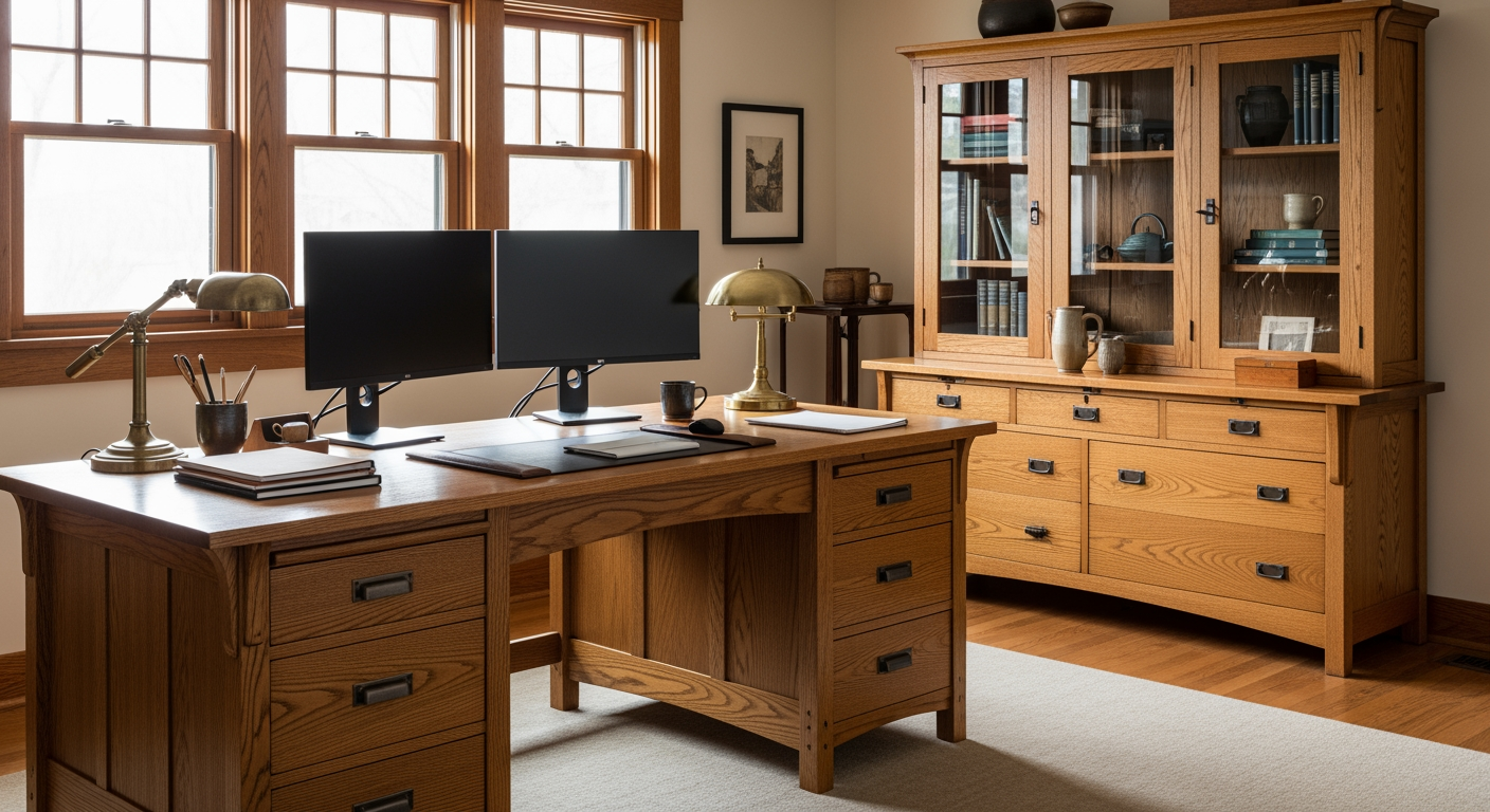 The Craftsman’s Guide to Authentic Mission Style Desks