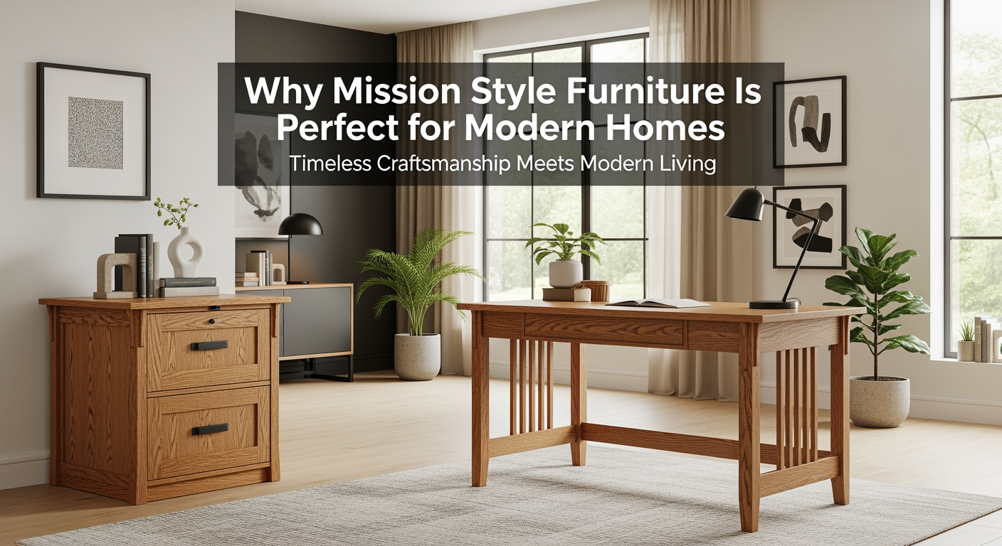 Why Mission Style Furniture Is Perfect for Modern Homes