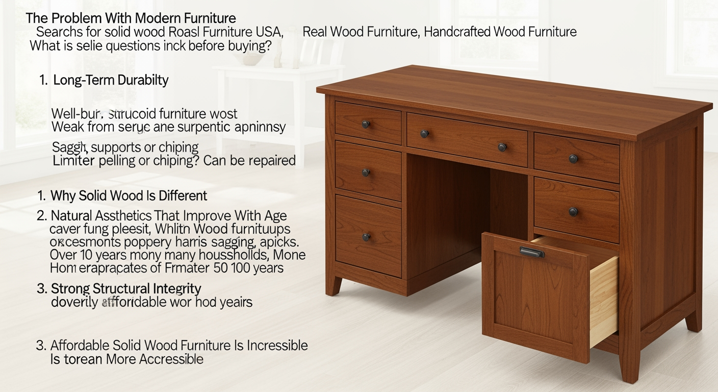 Why Solid Wood Furniture Is Making a Comeback in American Homes