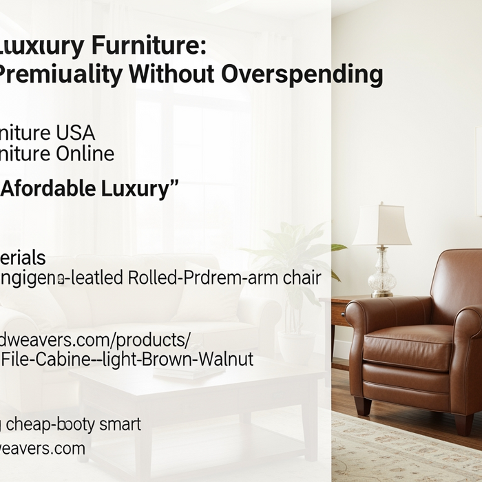 Affordable Luxury Furniture: How to Get Premium Quality Without Overspending