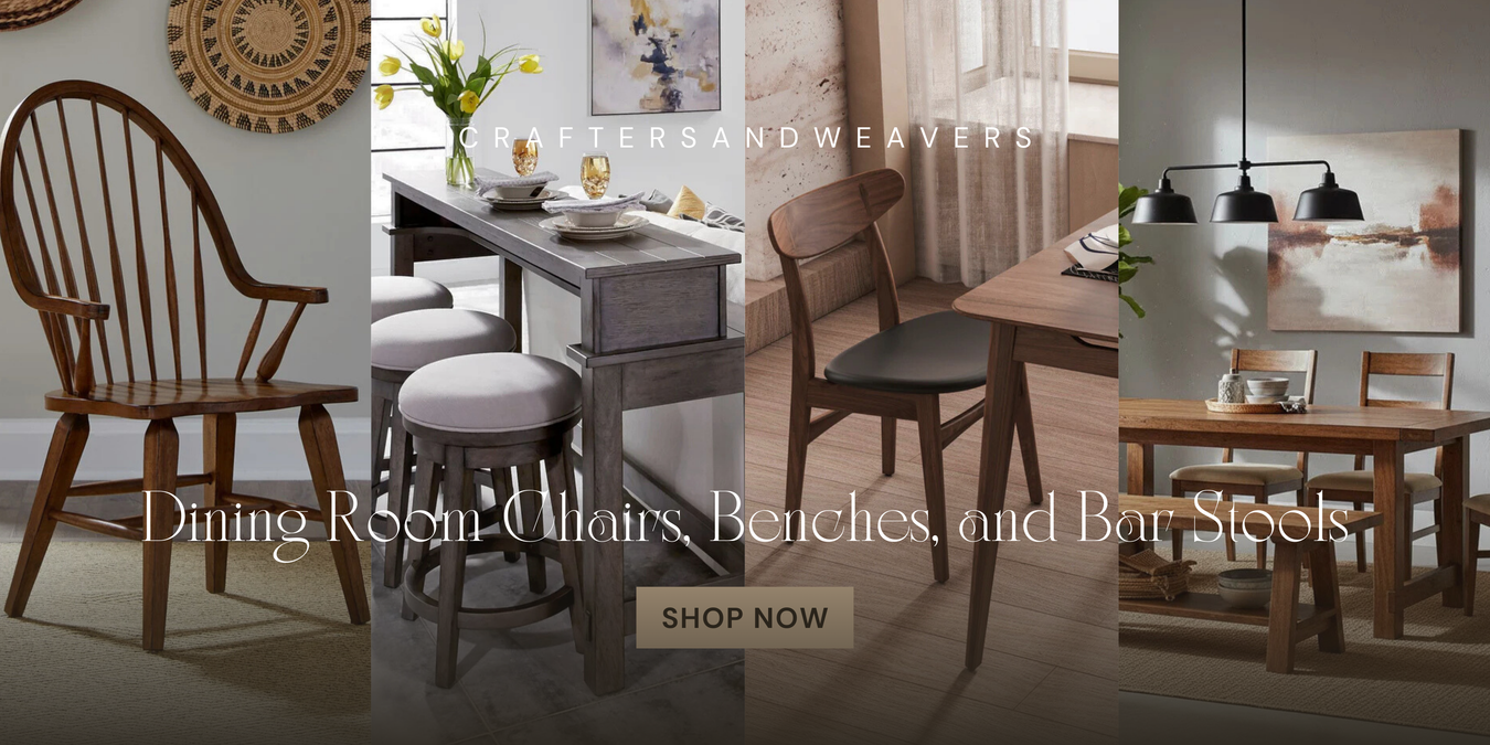 Dining Room Chairs, Benches, and Bar Stools