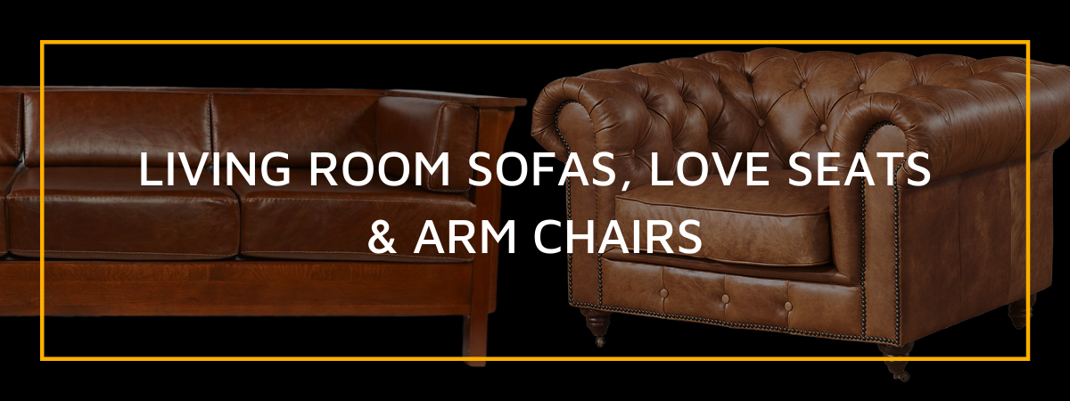 Living Room Sofas, Love Seats, and Arm Chairs