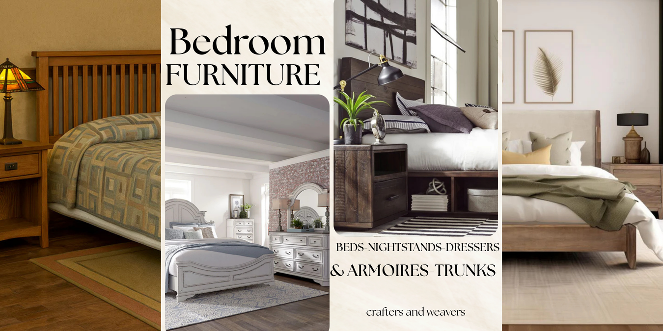Bedroom Furniture - Beds-Nightstands-Dressers & Armoires-Trunks