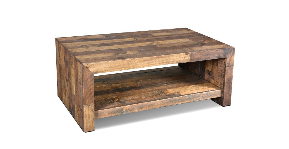 Reclaimed Wood Style Coffee Tables