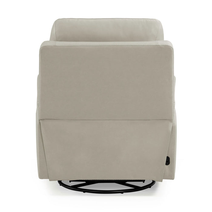 Opus CollectionPower Leather Recliner Chair with Swivel Glide