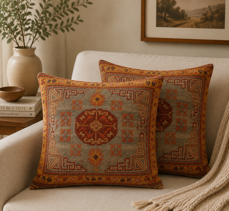 Persian-Inspired Luxurious Accent Cushions