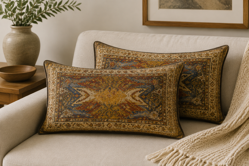 Persian-Inspired Luxurious Accent Cushions