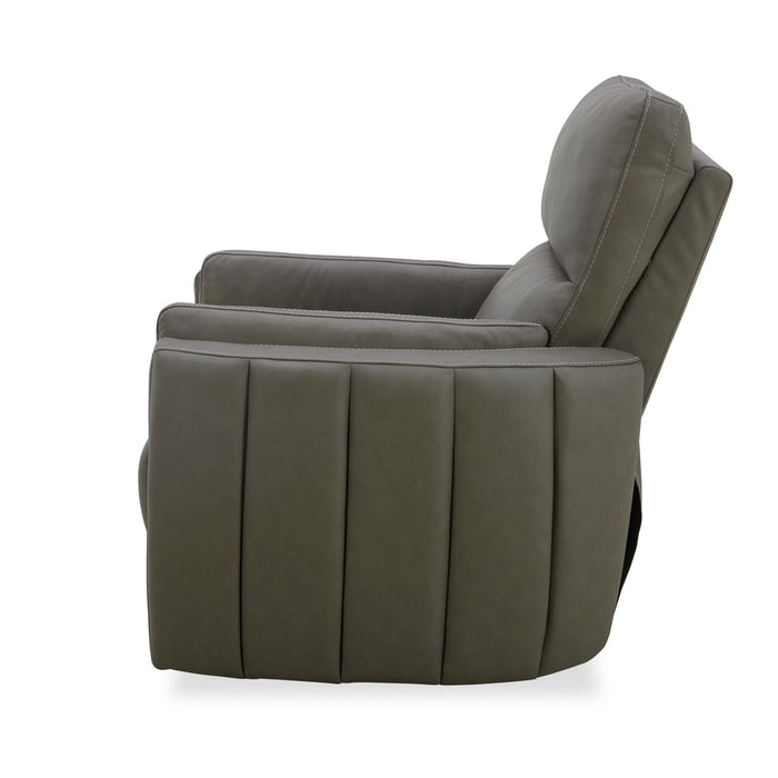 Prestige Collection Triple Power Leather Swivel Recliner Chair