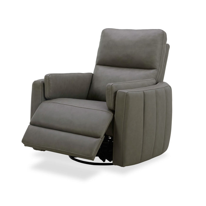 Prestige Collection Triple Power Leather Swivel Recliner Chair
