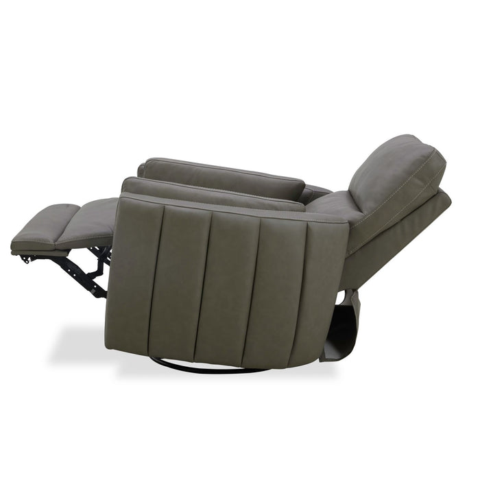 Prestige Collection Triple Power Leather Swivel Recliner Chair