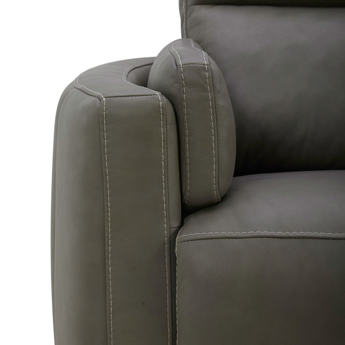 Prestige Collection Triple Power Leather Swivel Recliner Chair