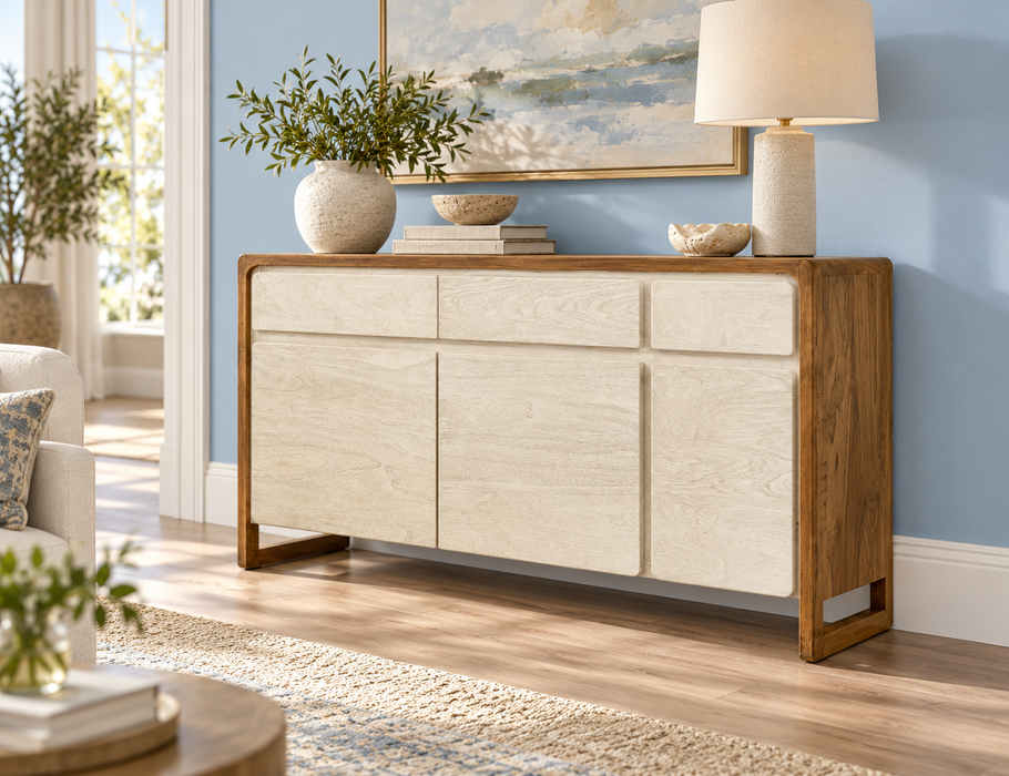 Evoke, 3 Drawer & 3 Door, Console