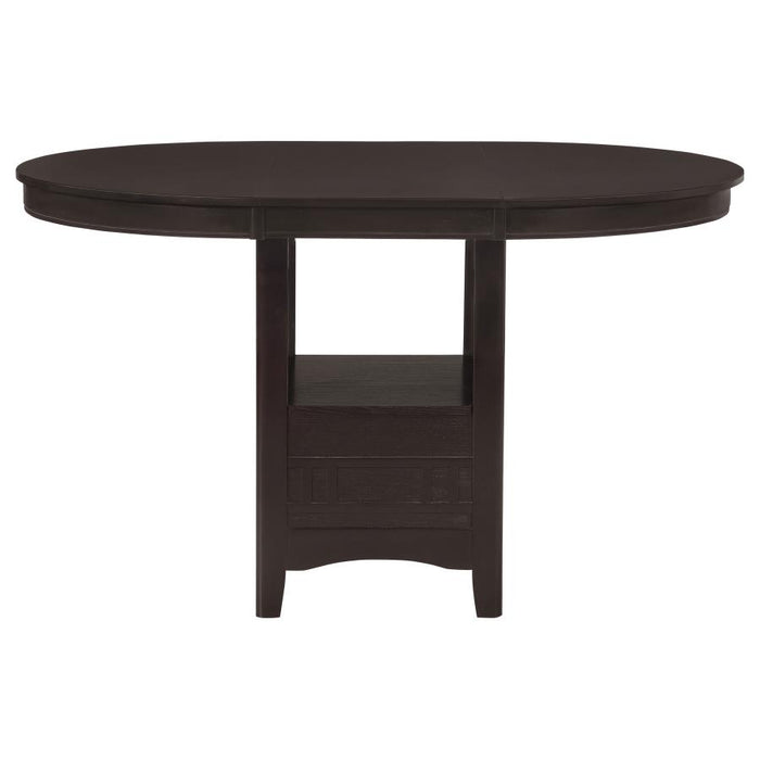 Wexford Modern Light Chestnut Two-Tone 5-Piece Counter Height Table & Chair Set
